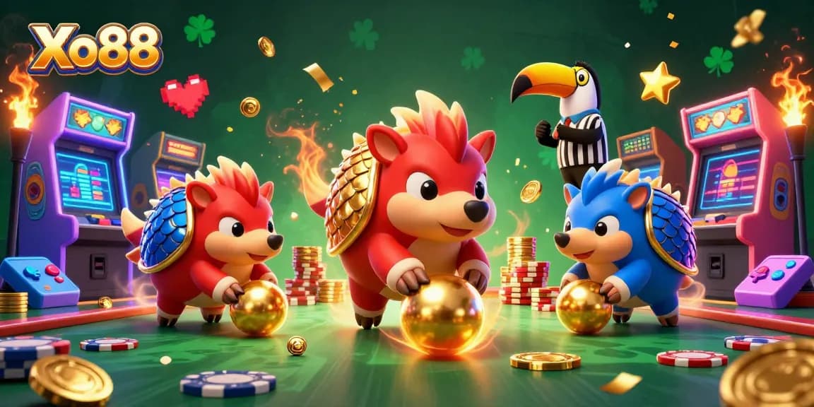 Xo88 offers thrilling casino experiences with competitive pangolins and vibrant gaming elements.