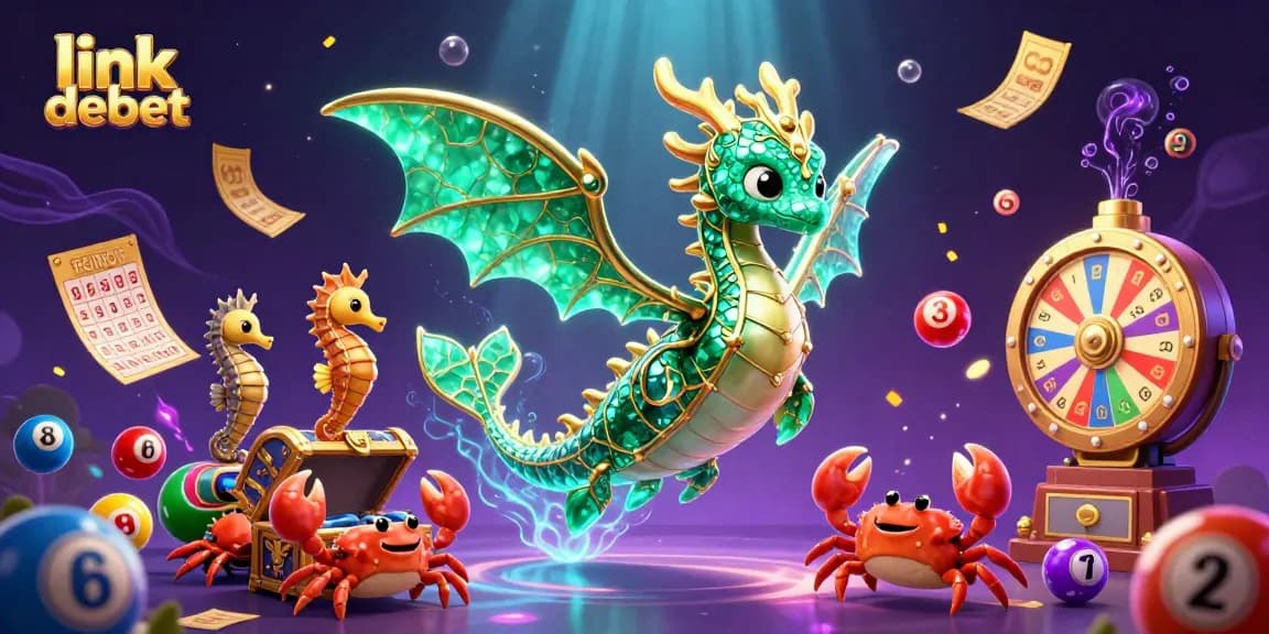 Experience thrilling gaming adventures with link debet's vibrant underwater scene filled with excitement.