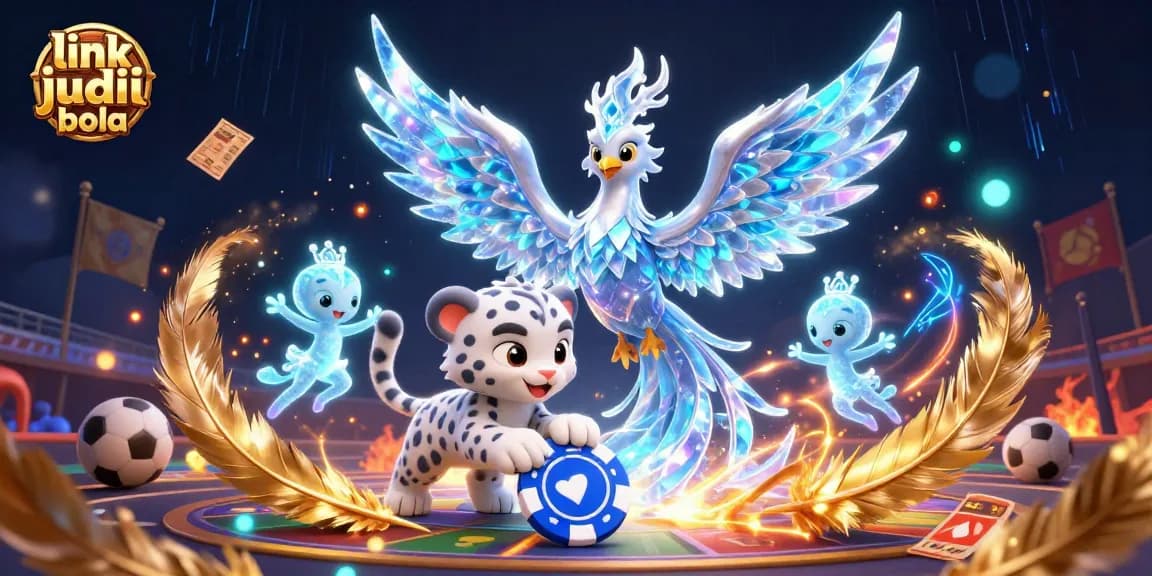 Engage with link judi bola at dynamic ice phoenix and snow leopard cub sports betting gaming scene.