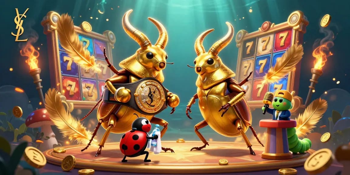 Experience ysl's thrilling slot battle with golden stag beetle and dynamic game elements