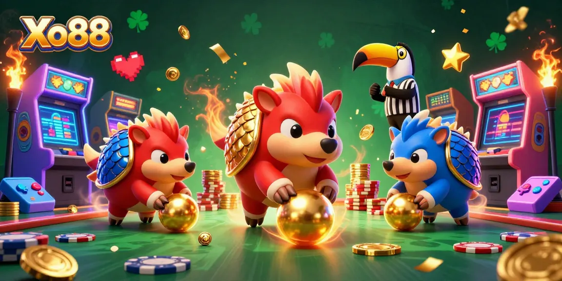 Xo88 offers thrilling casino experiences with competitive pangolins and vibrant gaming elements.