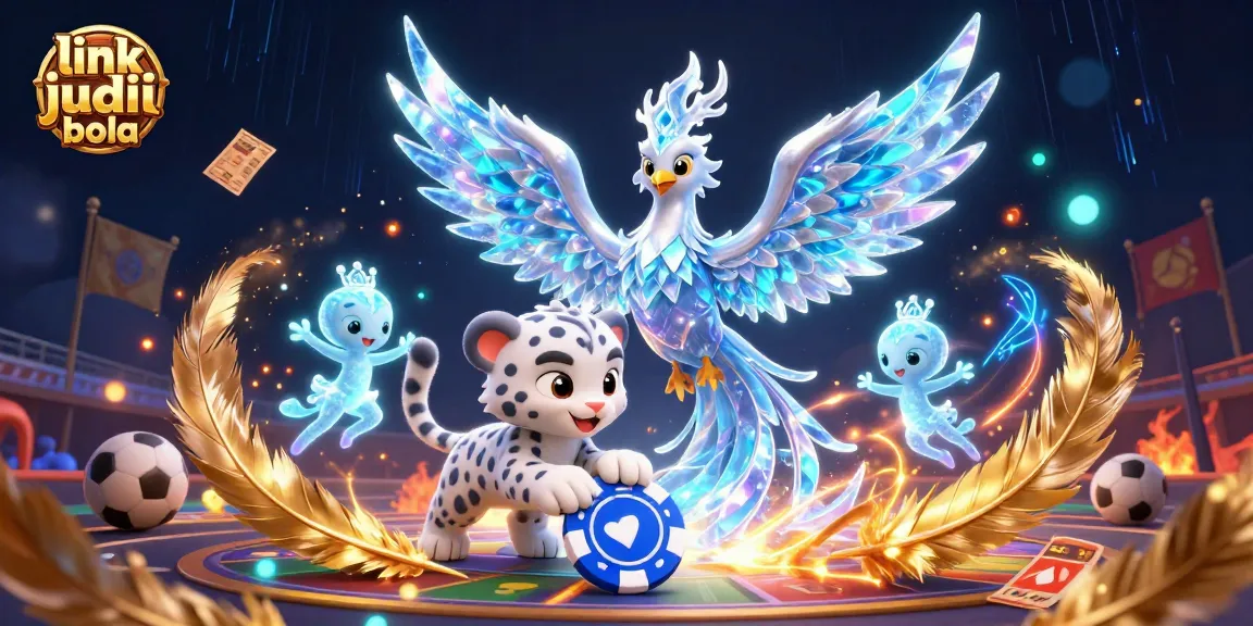 Engage with link judi bola at dynamic ice phoenix and snow leopard cub sports betting gaming scene.