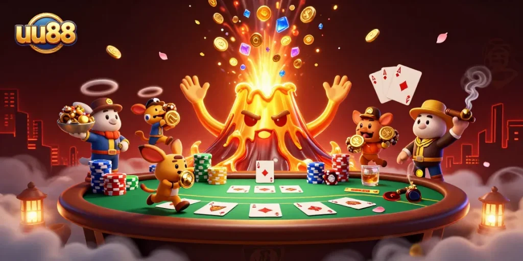 Engage with thrilling uu88 gaming adventures in a vibrant online casino atmosphere.